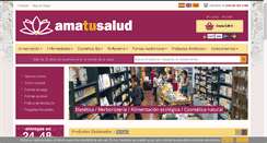 Desktop Screenshot of amatusalud.es